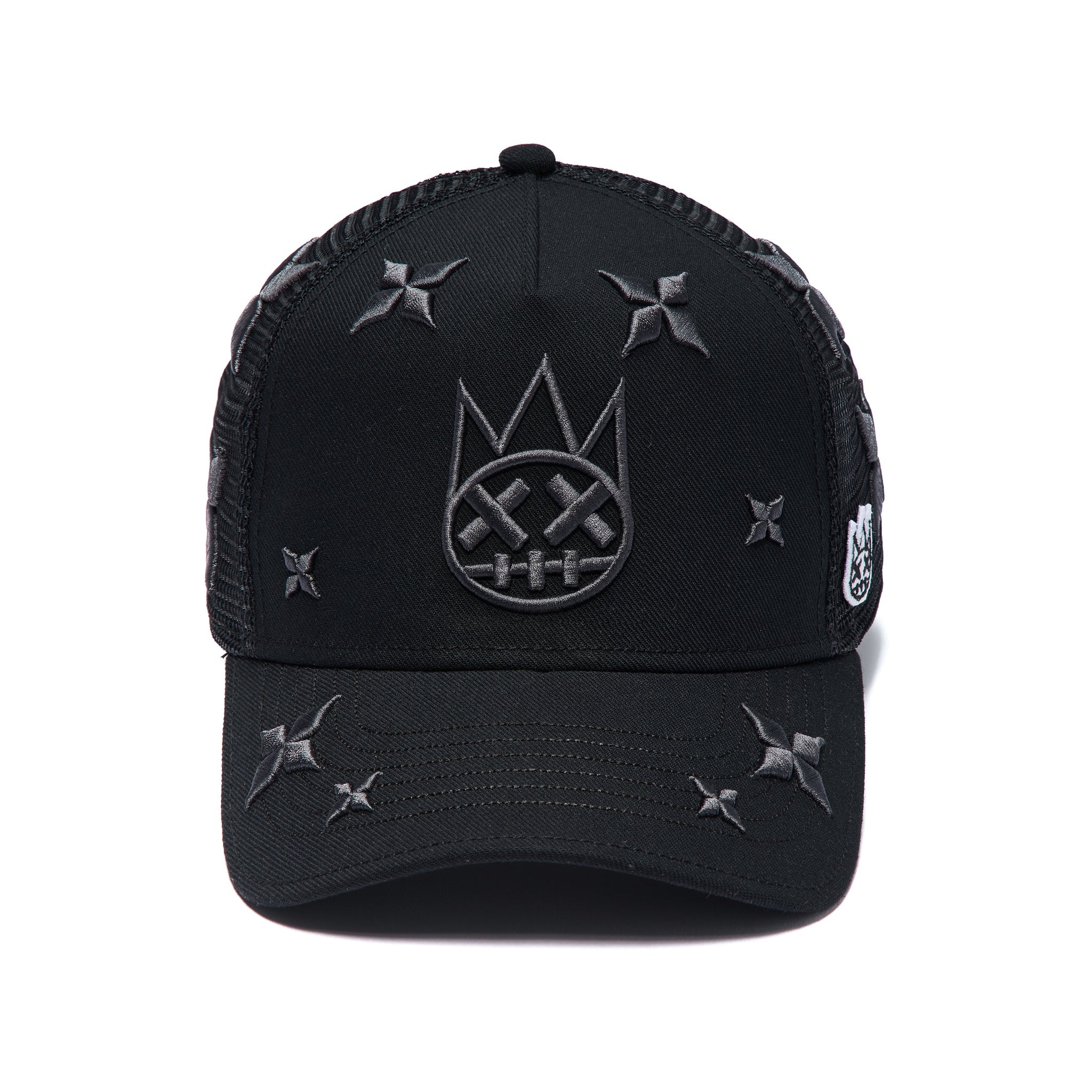 Cult Shimuchan Logo Mesh Back "Star Embroidery" Trucker Hat 'Black'