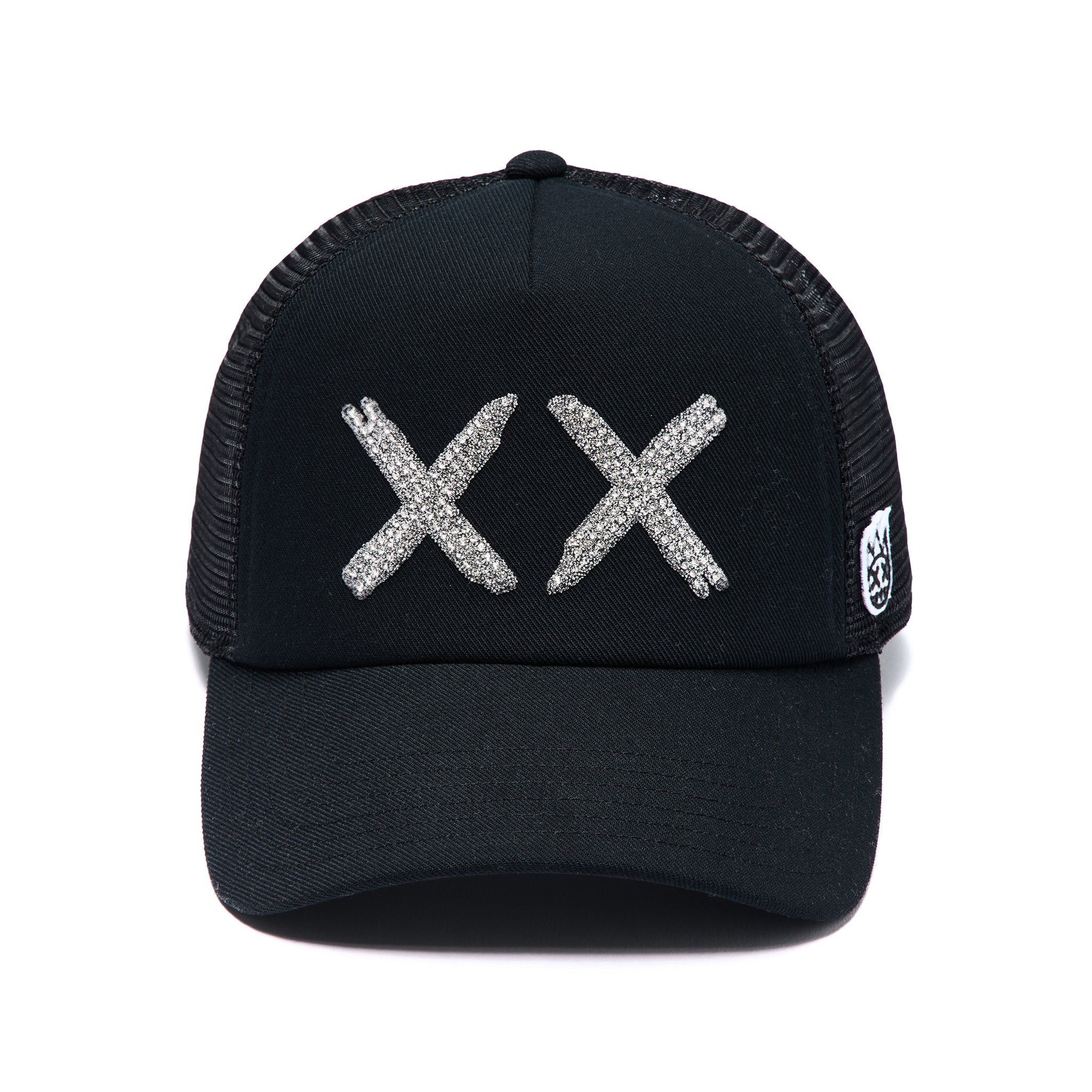 Cult White Crystals Trucker Hat 'Black'