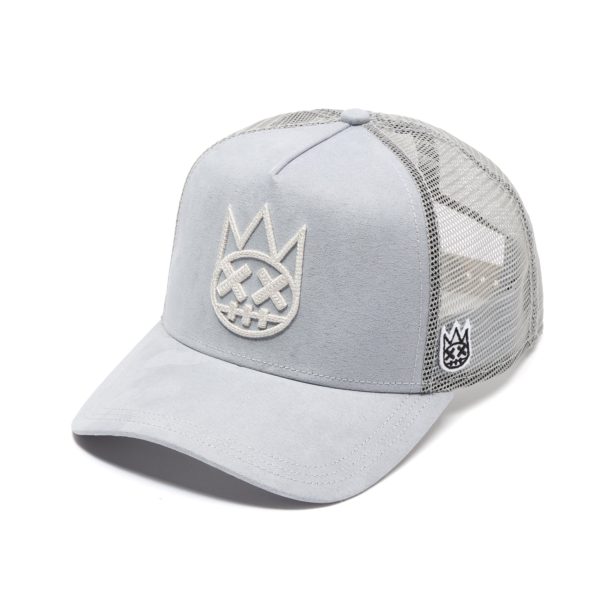 Cult's Logo Mesh Back Trucker Hat 'Grey'