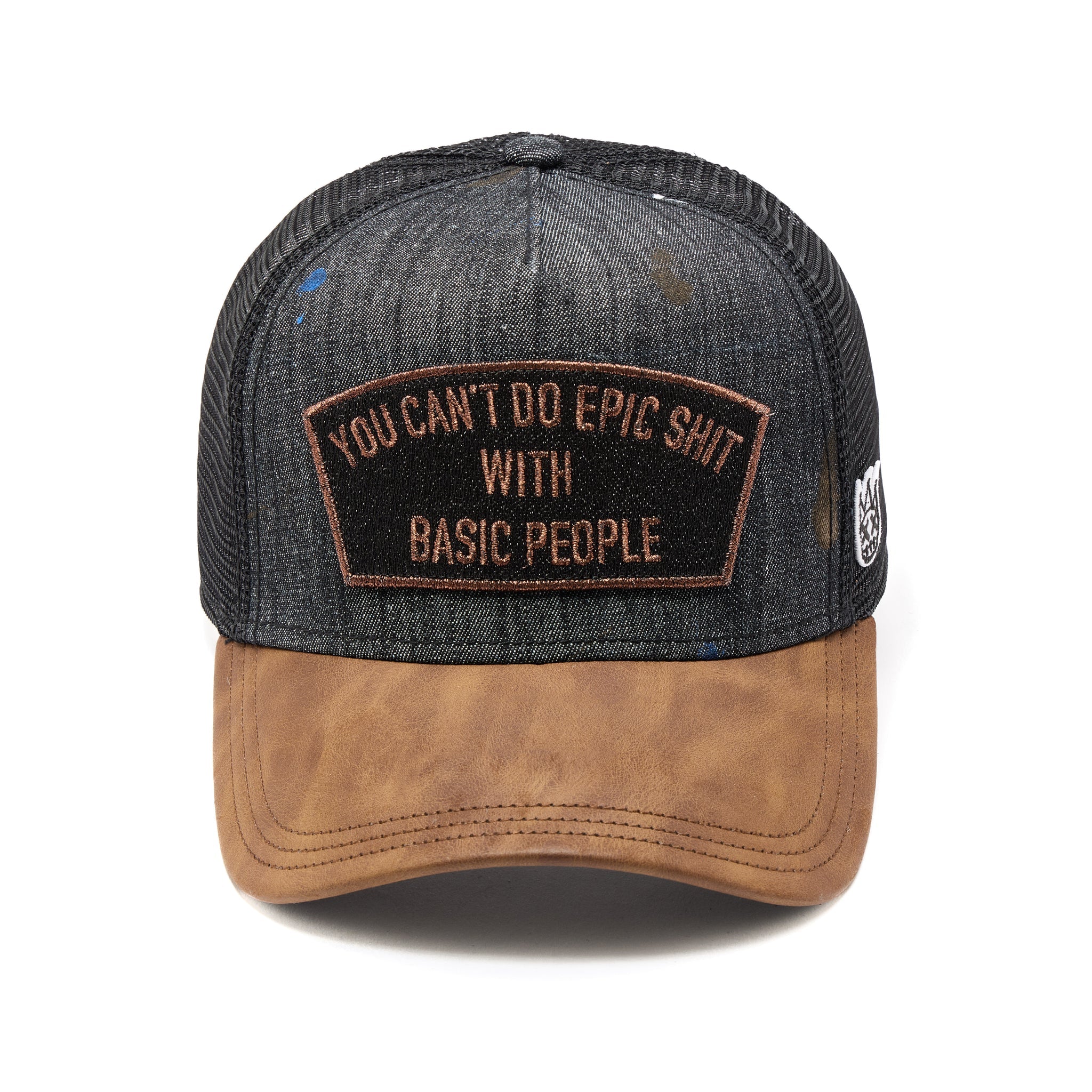 Cult's Mesh Back Trucker Hat 'Can't Do Epic Shit' Painter