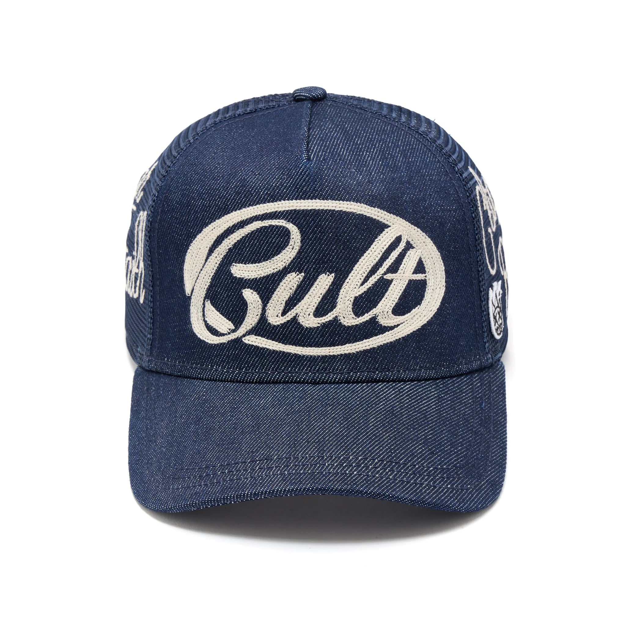 Cult's Mesh Back Trucker Hat 'Community' Raw