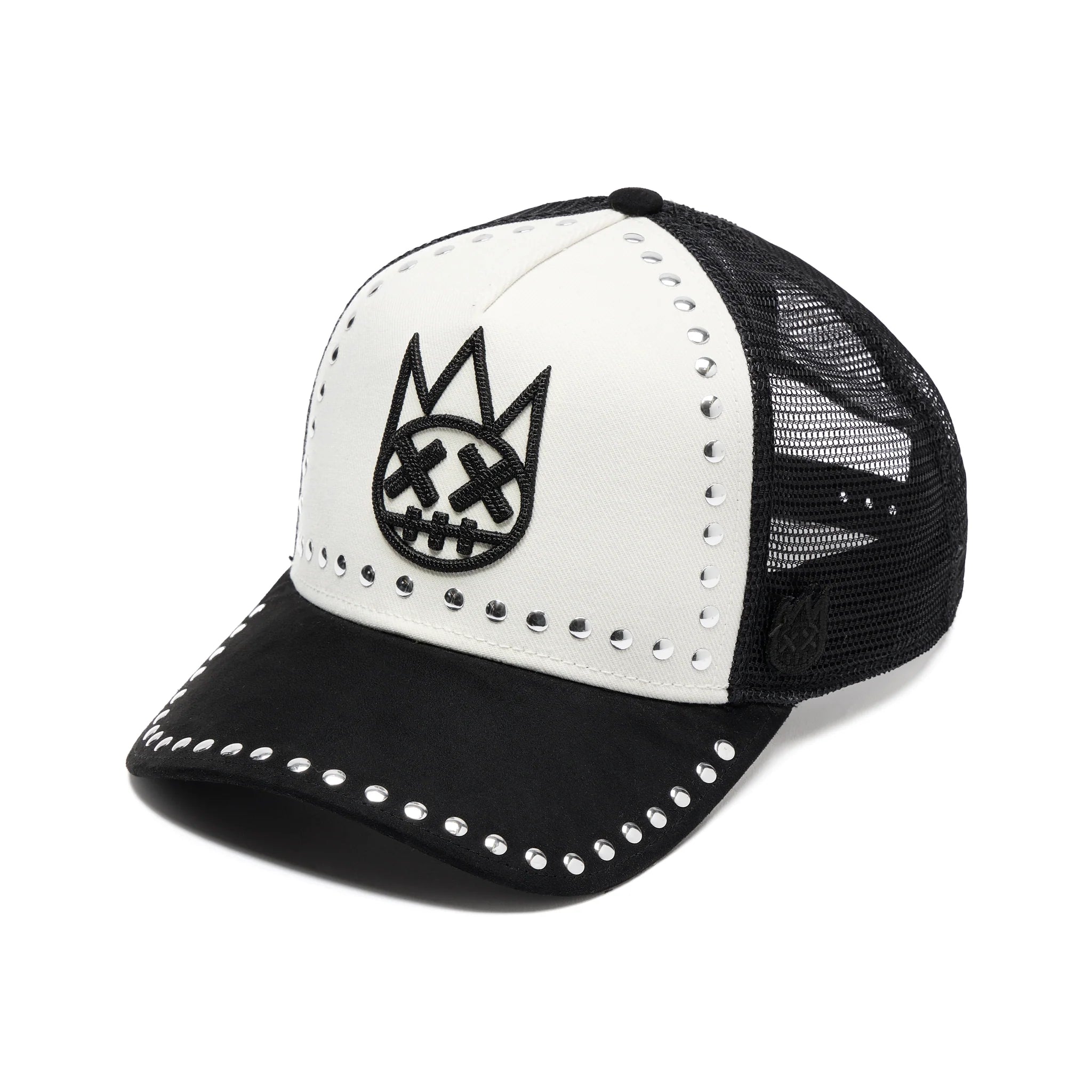 Cult's Mesh Back Trucker Hat 'Divine Sounds' Black/White