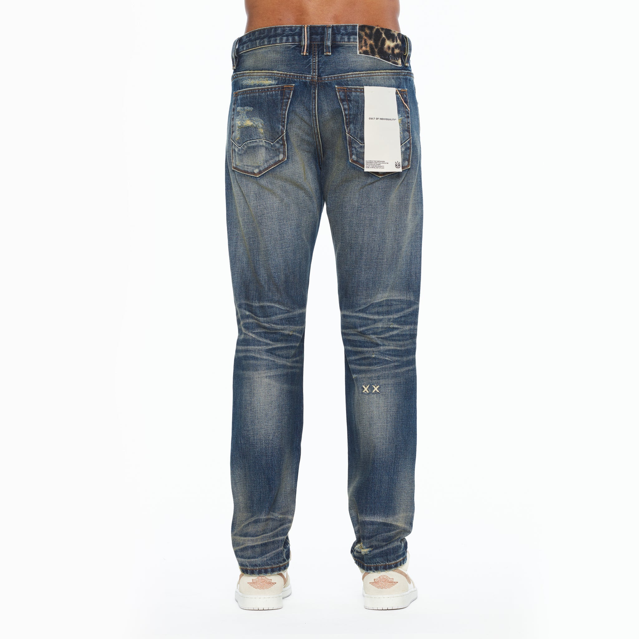 Cult Rocker Slim Straight 602 Jeans 'Moss'