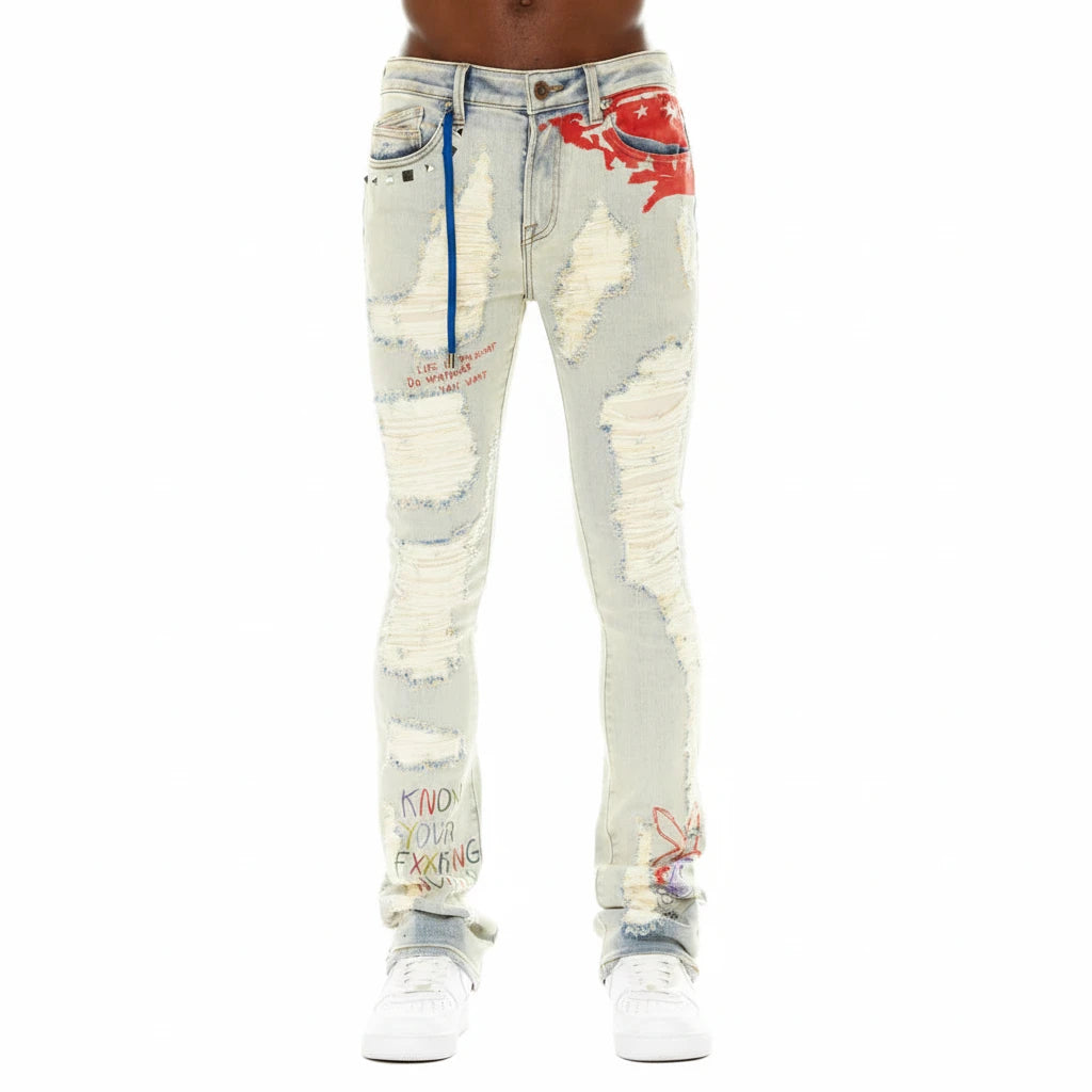 Cult Lenny Bootcut Jean 'Iris'