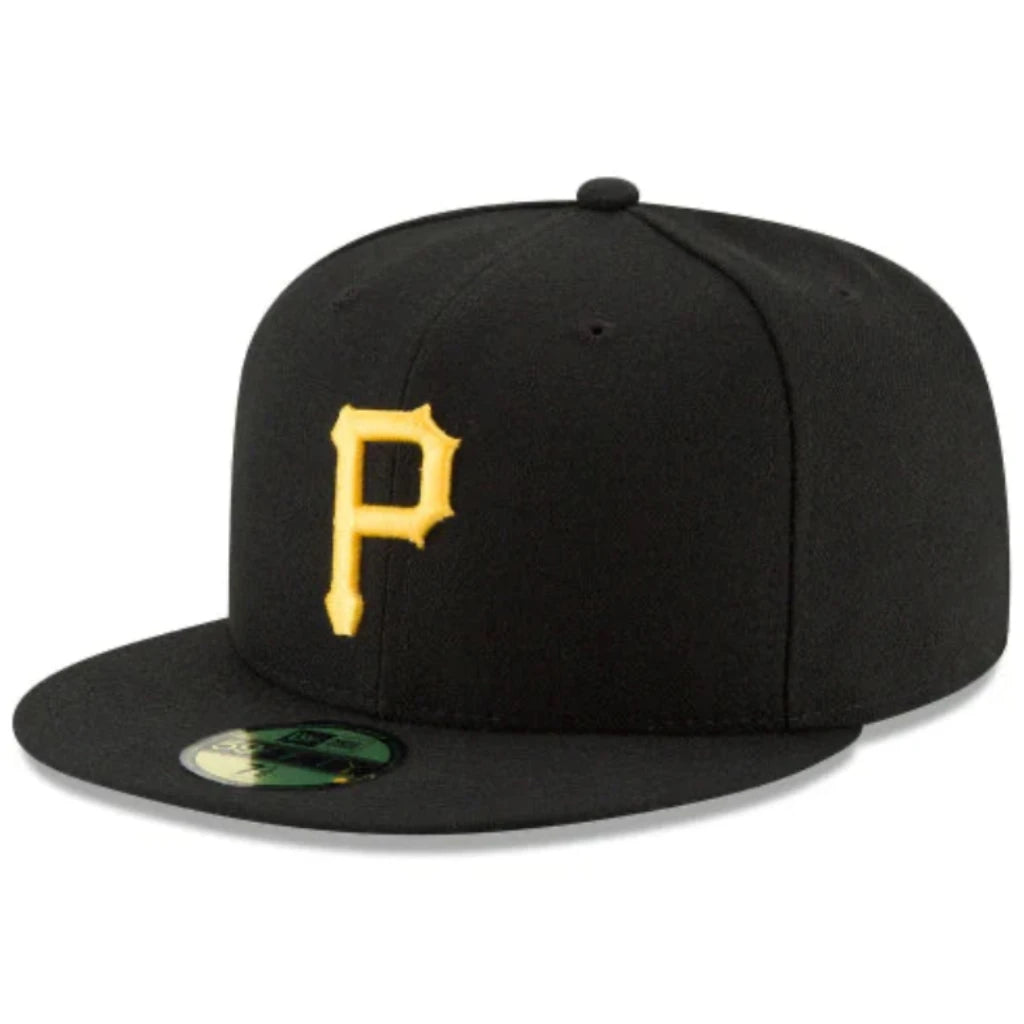 New Era Pittsburgh Pirate Fitted Hat 'Black/Gold'