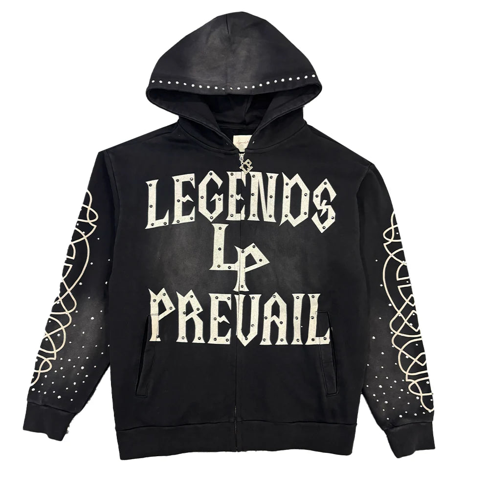 Legends Prevail Studded Sweatsuit 'Black'