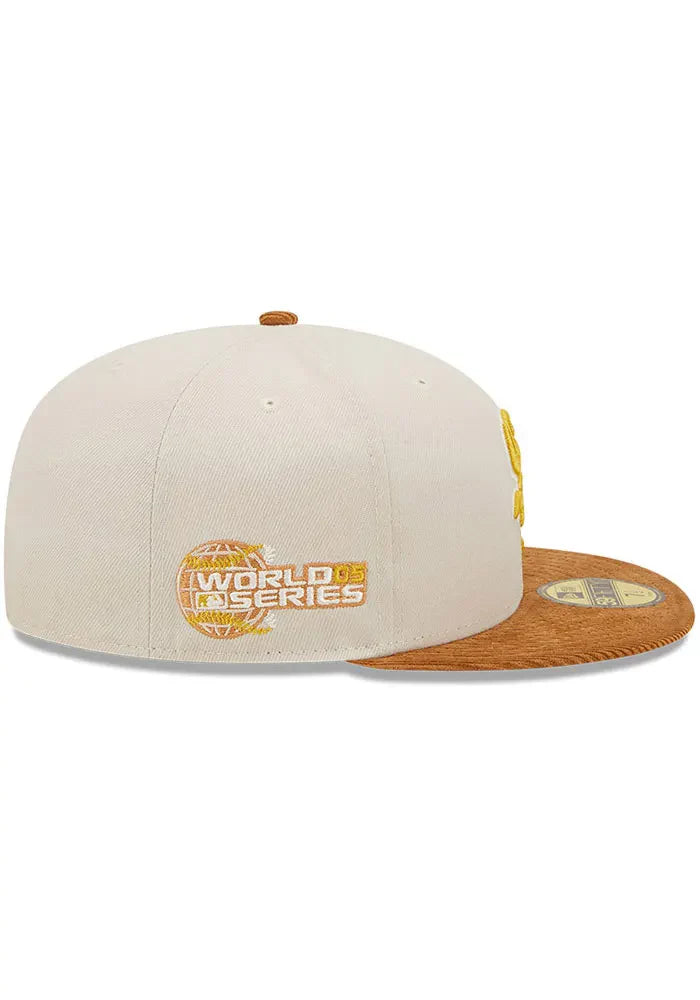 New Era Chicago White Sox Corduroy World Series Fitted Hat 'Beige'