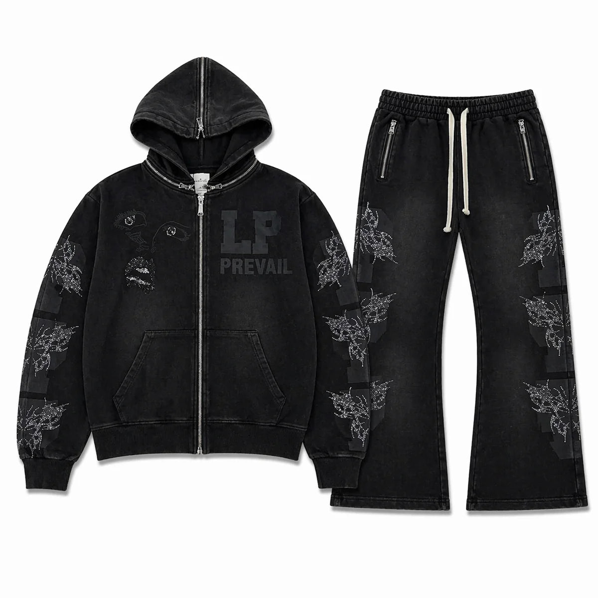 Legends Prevail No Fear Sweatsuit 'Black'