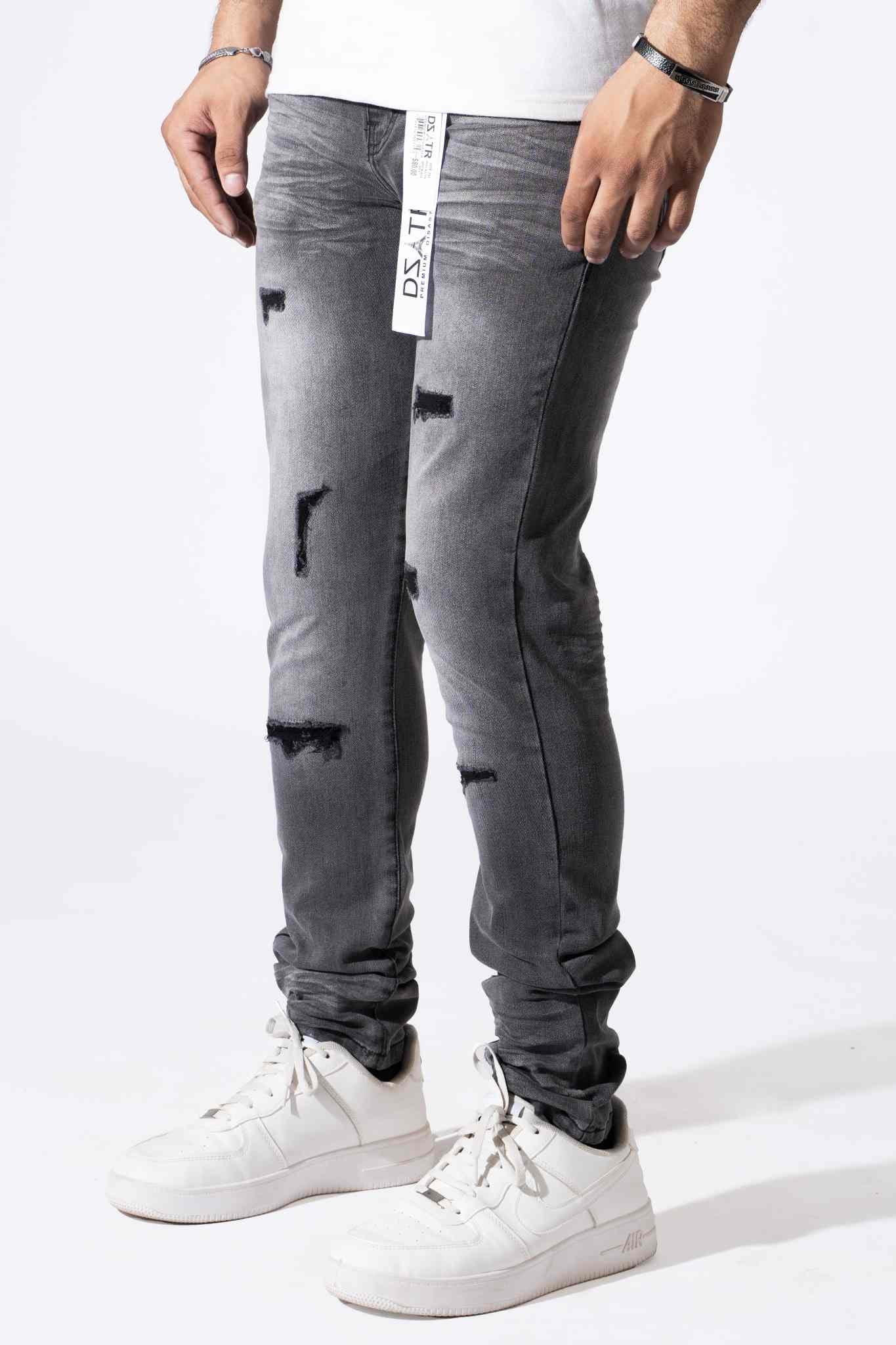DZTR Premium Kids Denim Jeans 254 'Grey'