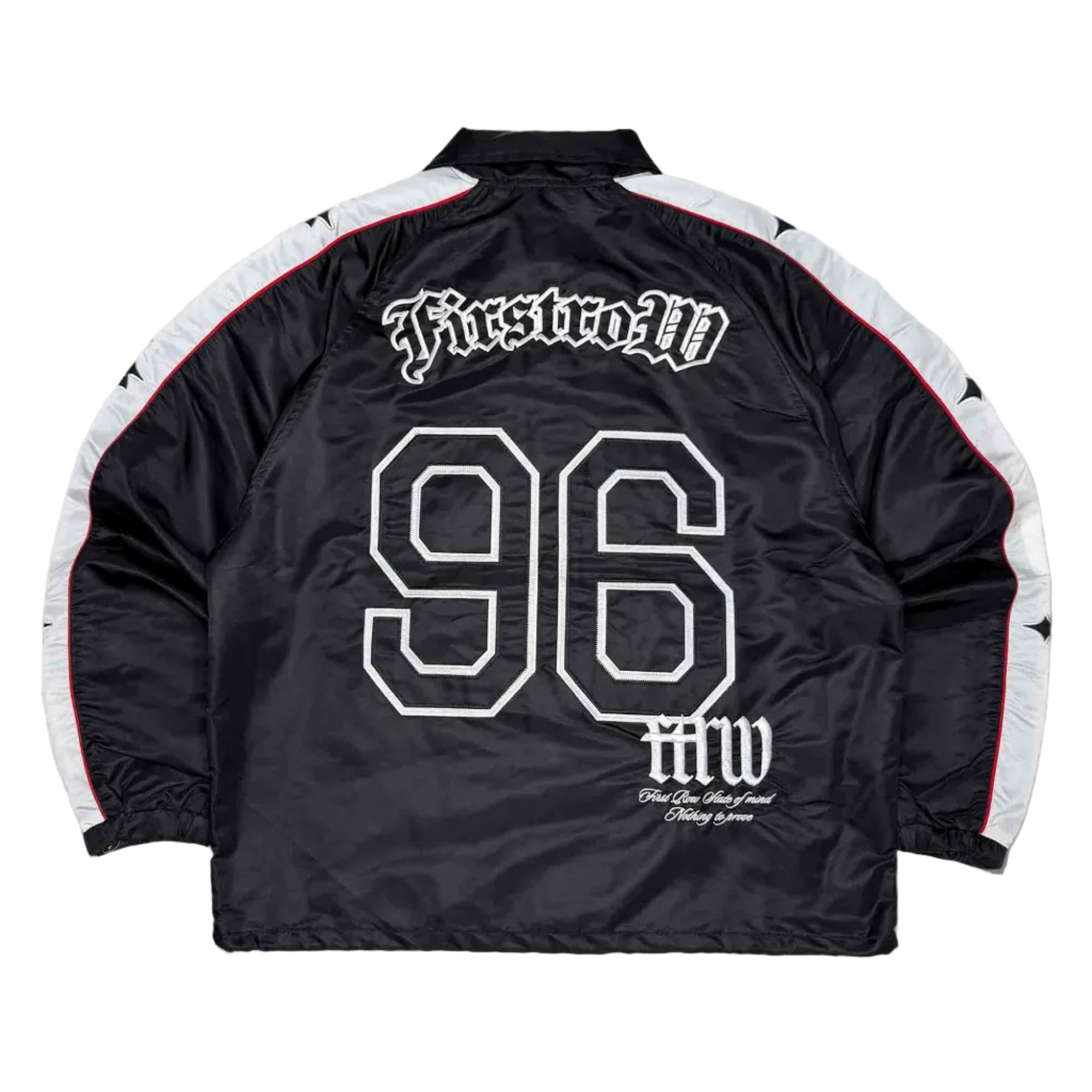 First Row State Of Mind Racer Track Jacket 'Black'
