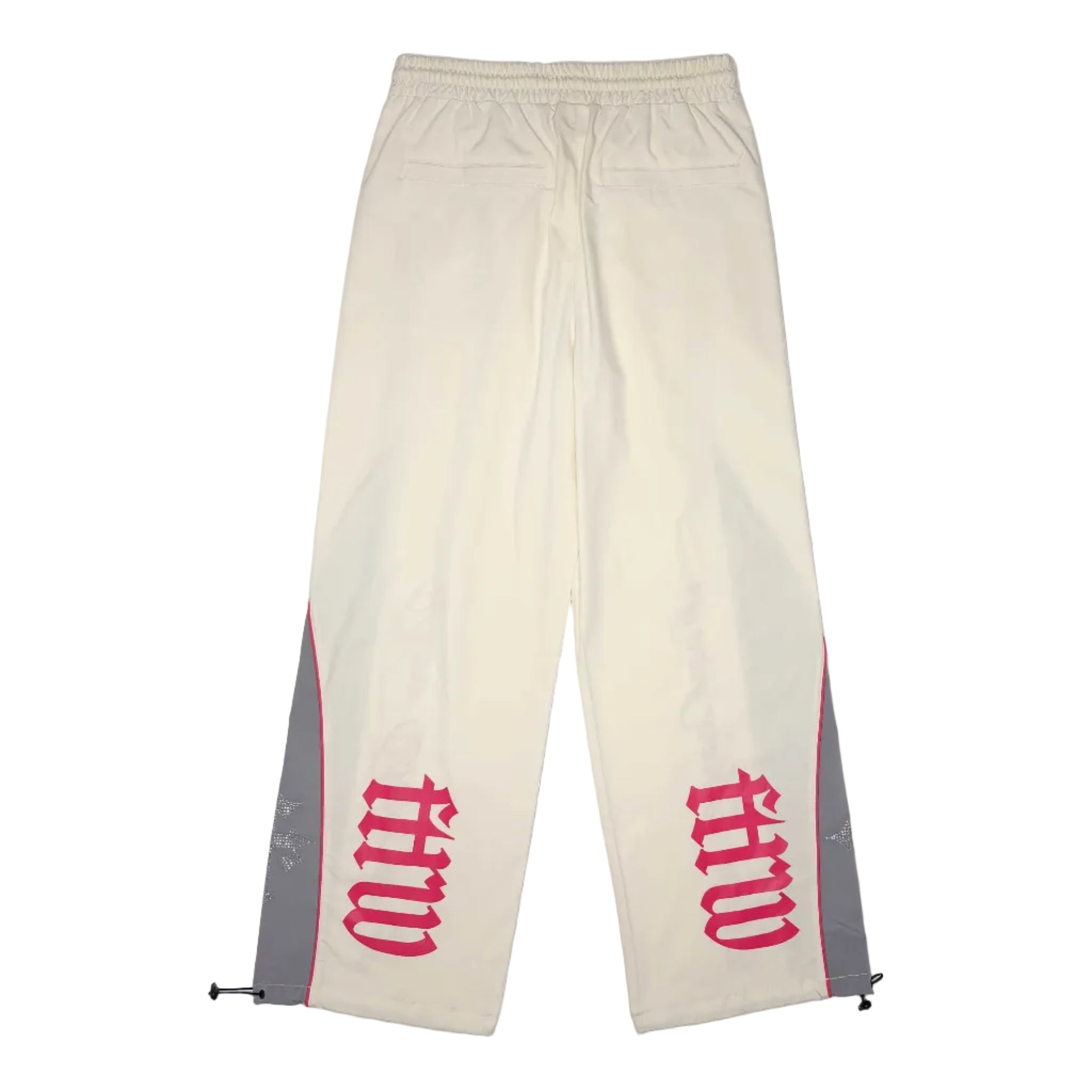 First Row "Property Of First Row" Track Pants 'Cream'