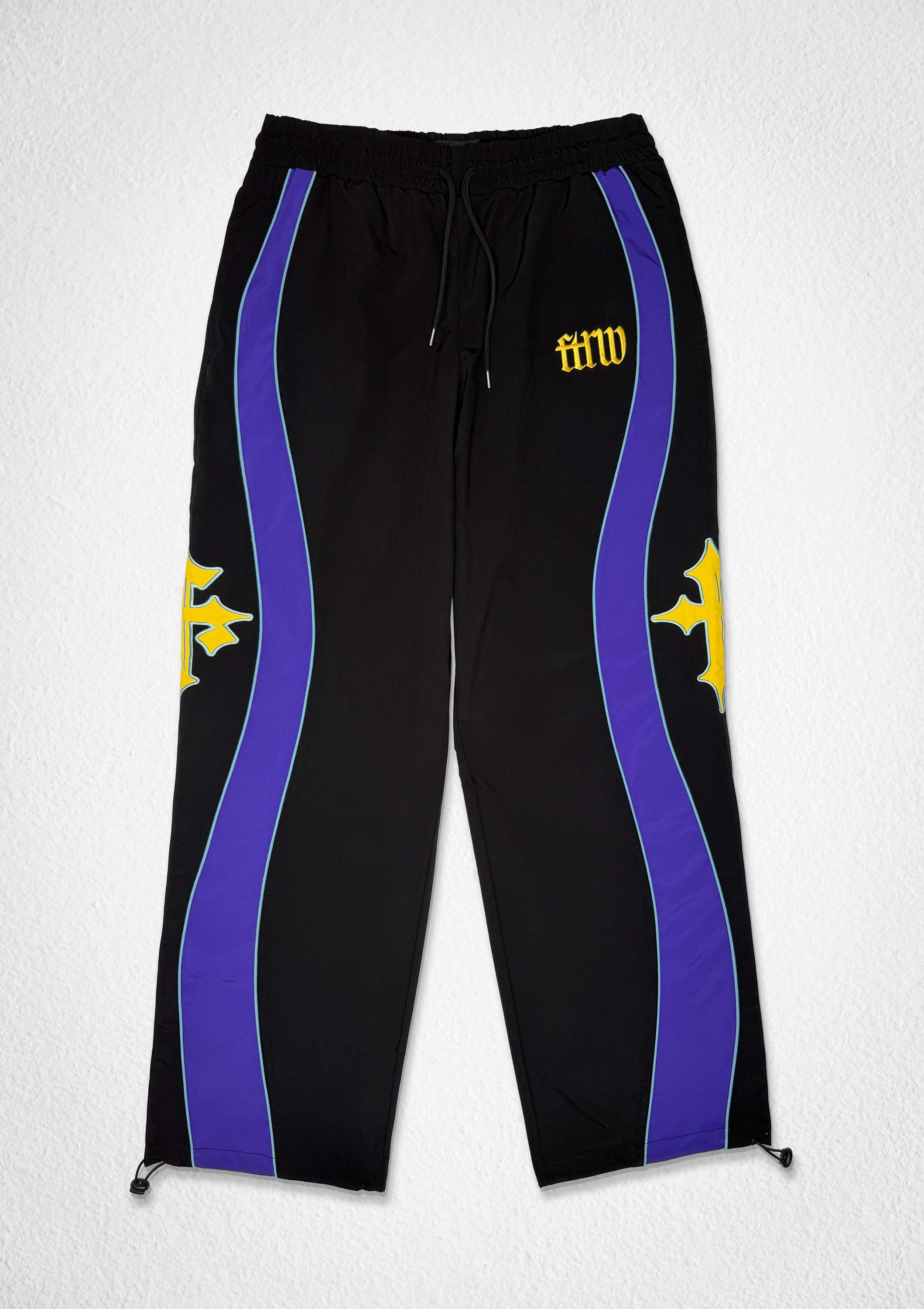 First Row "Club" Track Pants 'Black'