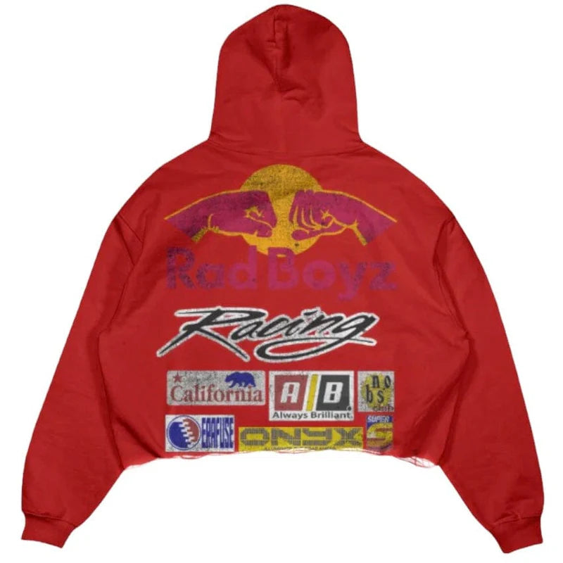 Rad Boyz Racing Bull Hoodies 'Red'