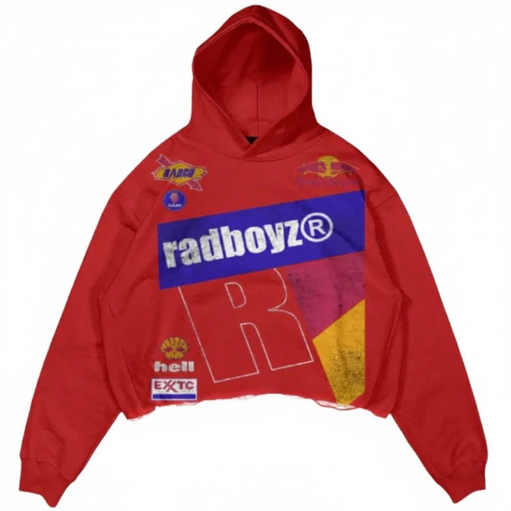 Rad Boyz Racing Bull Hoodies 'Red'