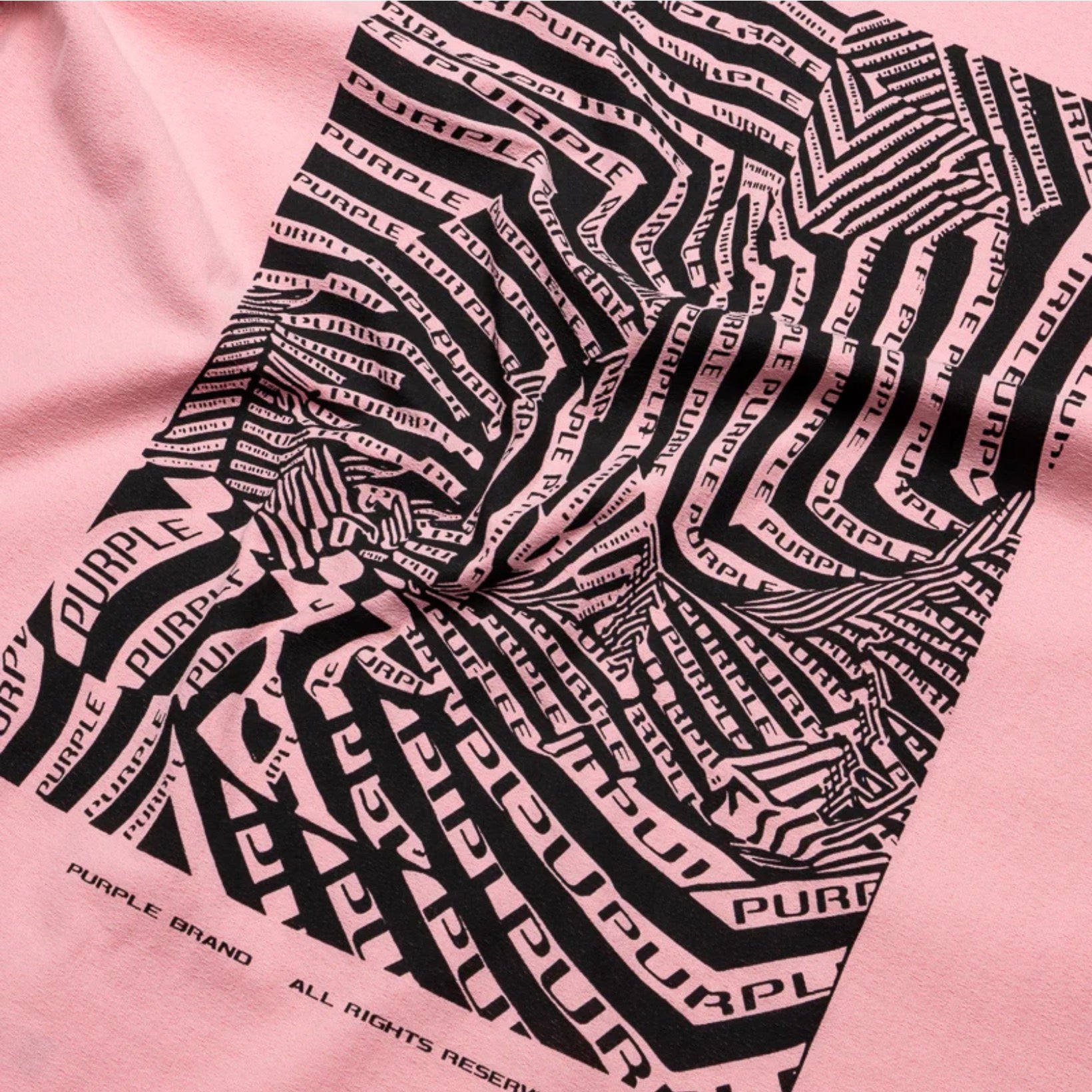 Purple Brand Op-Art Tree T-Shirts “Pink”