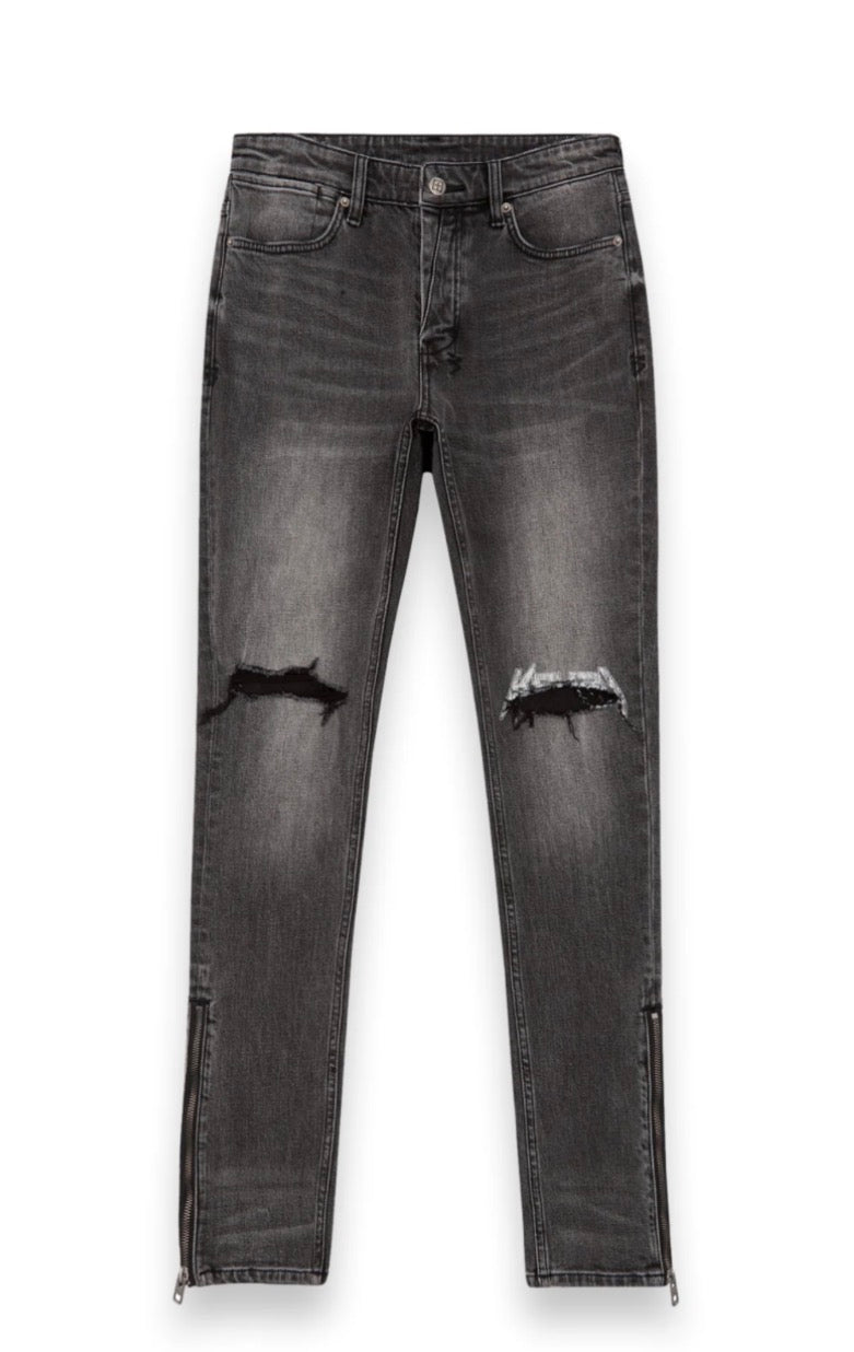Ksubi Van Wrinkle Jeans “Washed-Black”