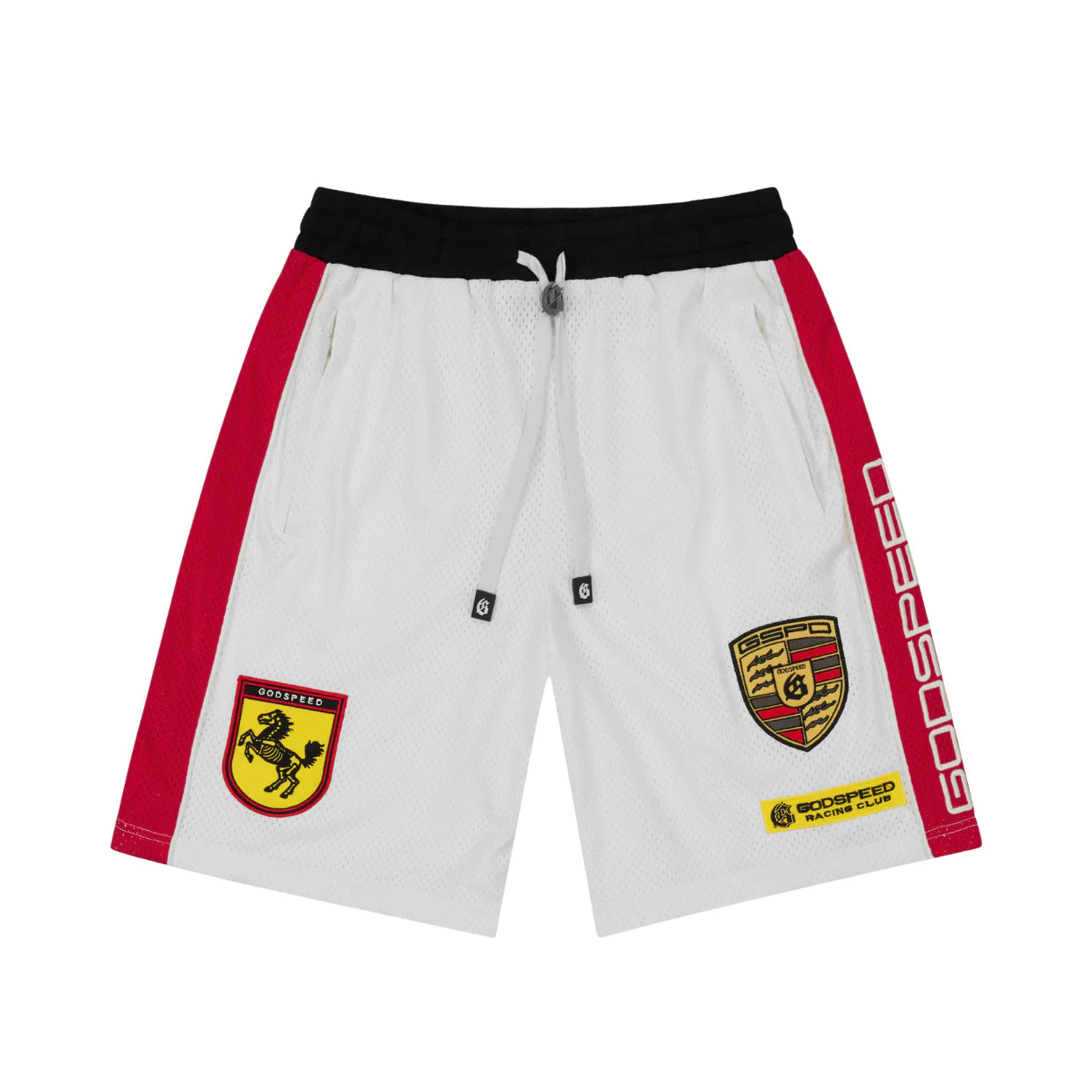 Godspeed GRC M.O. Shorts 'White/Black/Red'