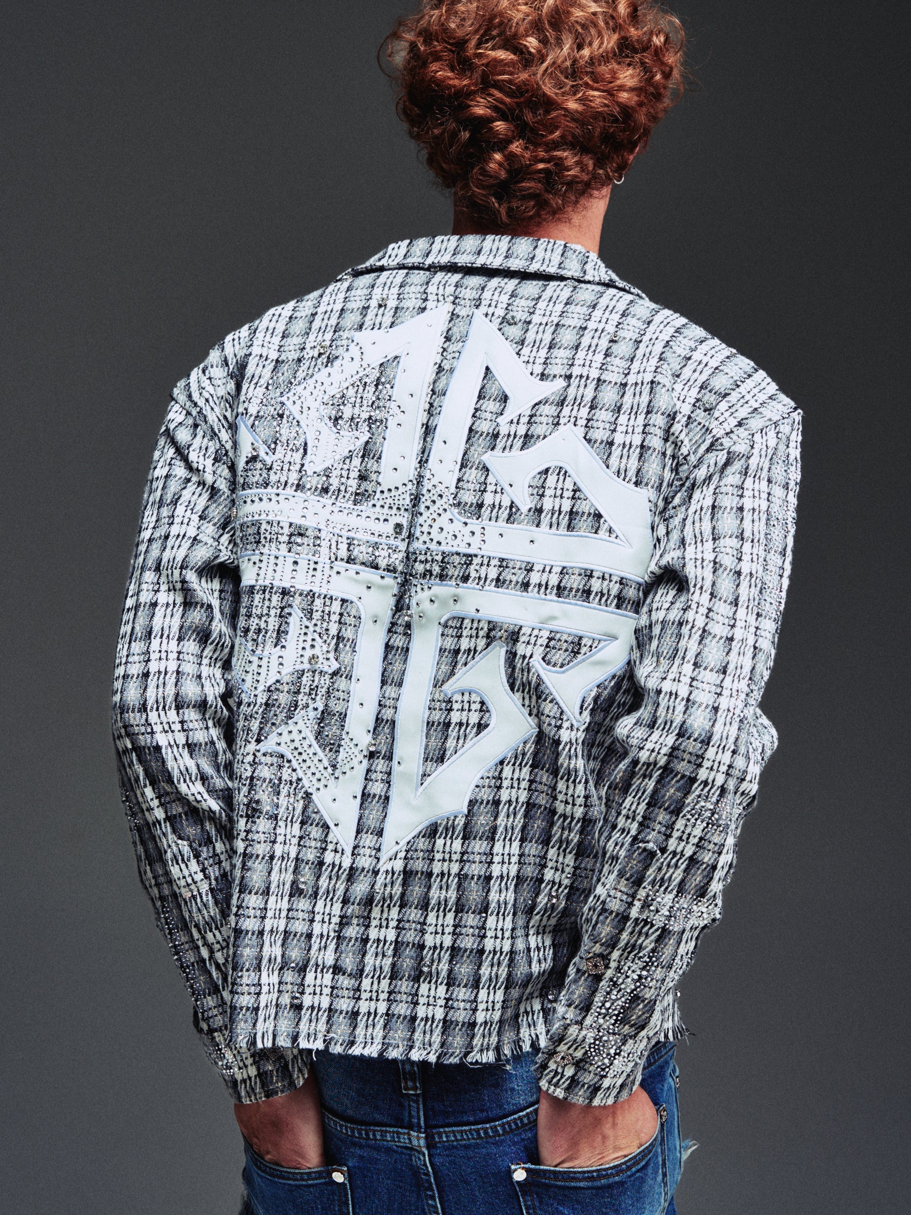 Guapi Plaid Shirt 'Ash Grey'