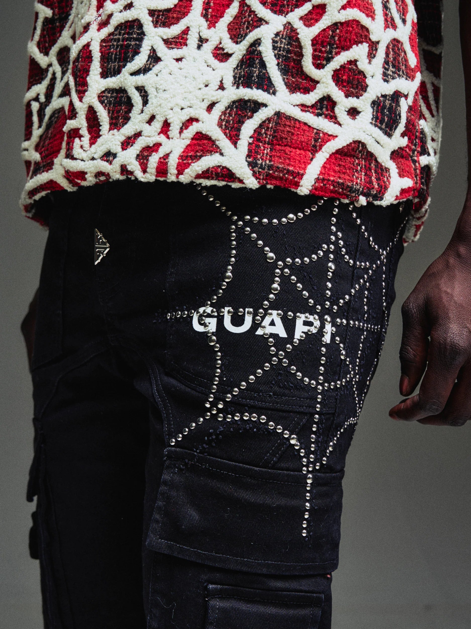Guapi "Spider" Cargo Denim V2 'Obsidian Black'