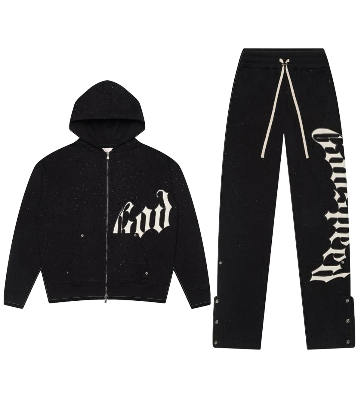 GODSPEED OG LOGO VVS SWEATSUIT V2 'BLACK'