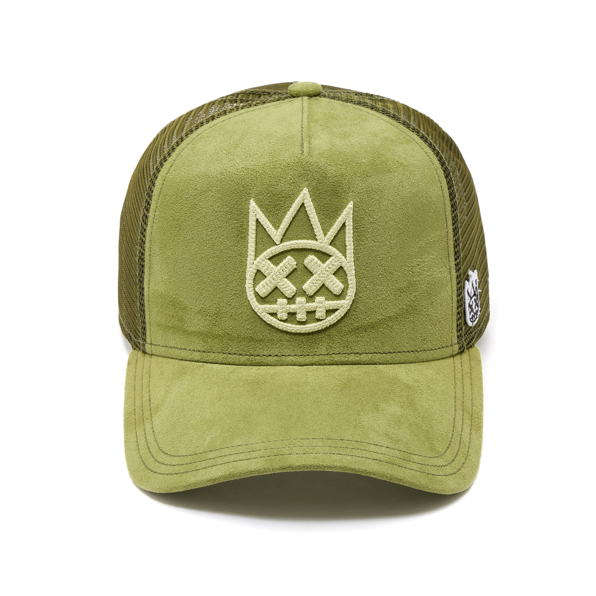 Cult's Logo Mesh Back Trucker Hat 'Sphagnum'