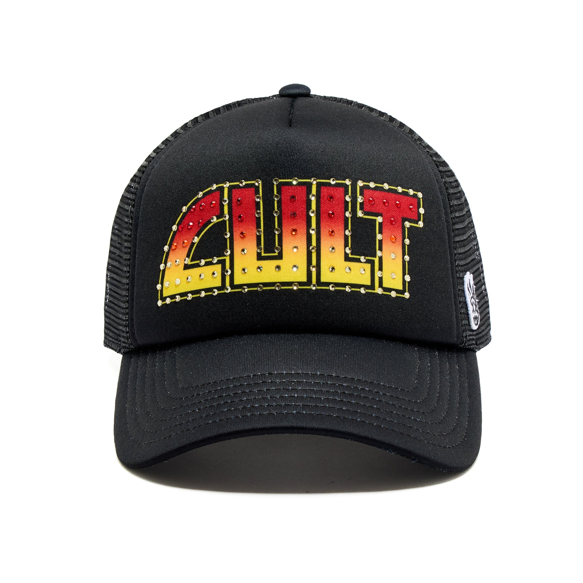 Cult Rock Logo Trucker Hat 'Black/Red'