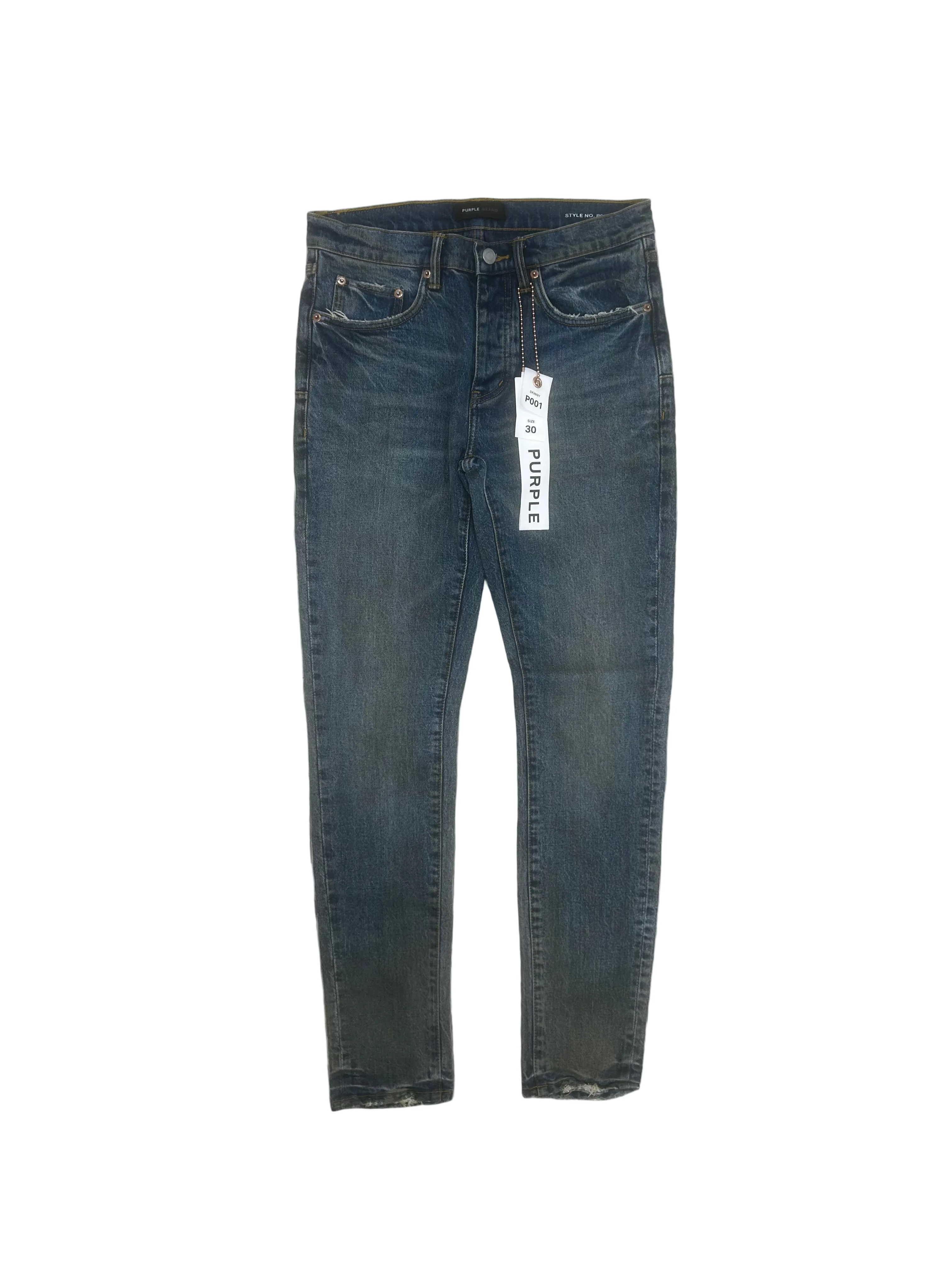 Purple Brand Skinny Fit Jeans “Dark Indigo”