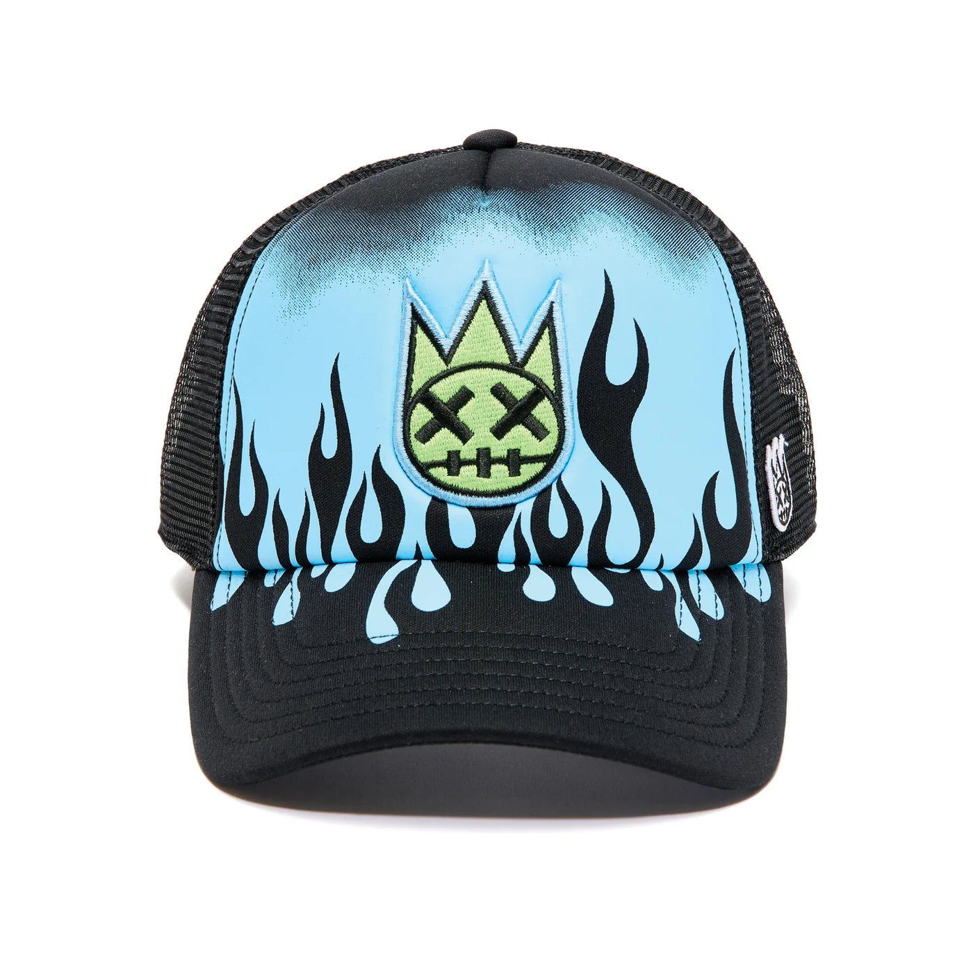 Cult Clean Shimuchan Foam Mesh Trucker Hat 'Black/Blue'