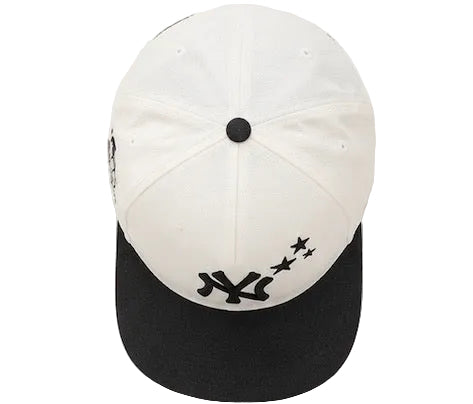 New Era A-Frame New York Yankees 1999 World Series Snapback Hats 'Creme/Black'