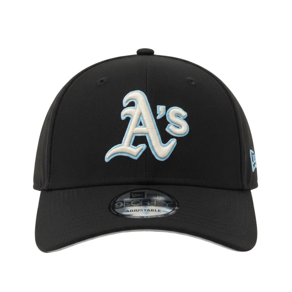 New Era Las Vegas A's A-Frame Snapback Hats 'Black/Blue'