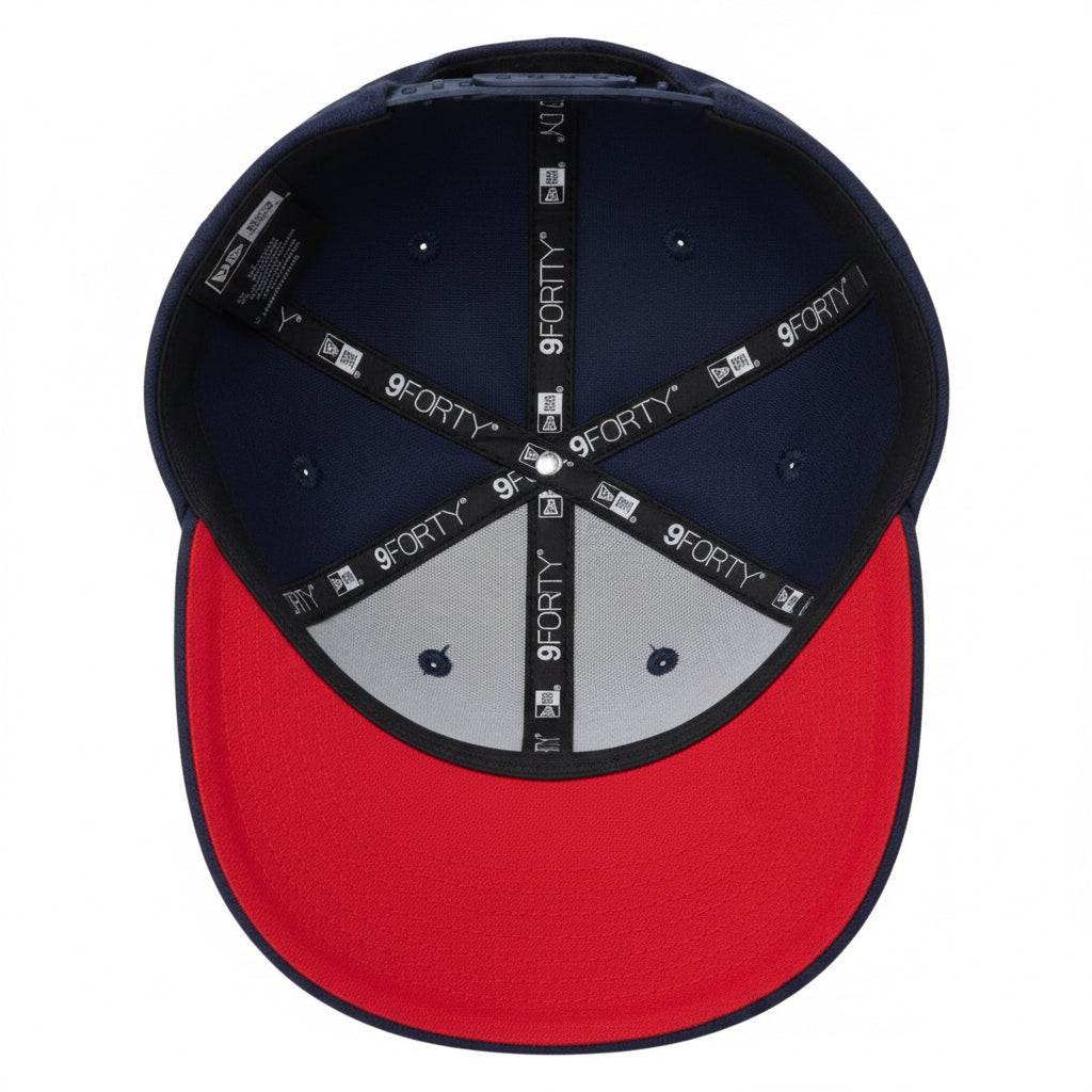 New Era NY/LA 1981 World Series Snapback Hats 'Navy/Red'