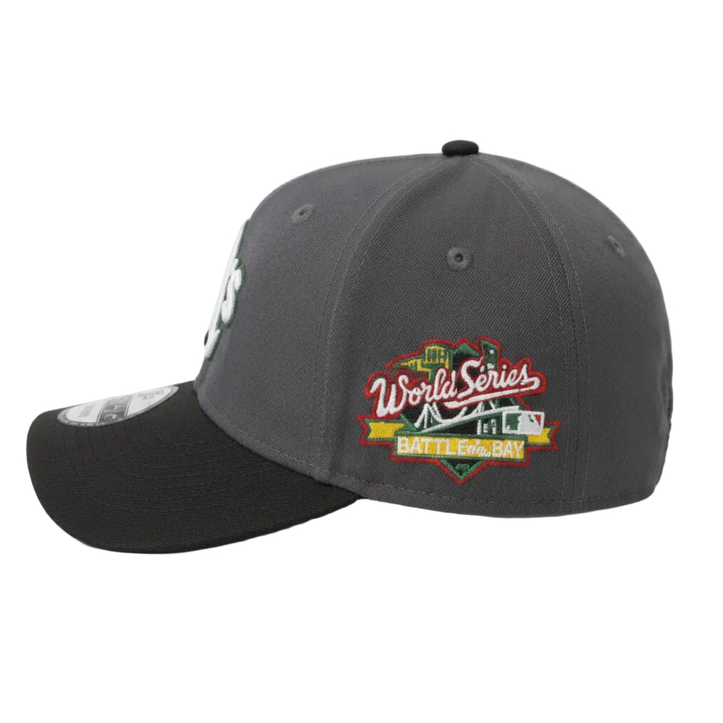 New Era Las Vegas A's A-Frame Battle Of The Bay World Series Snapback Hat 'Black/Green'