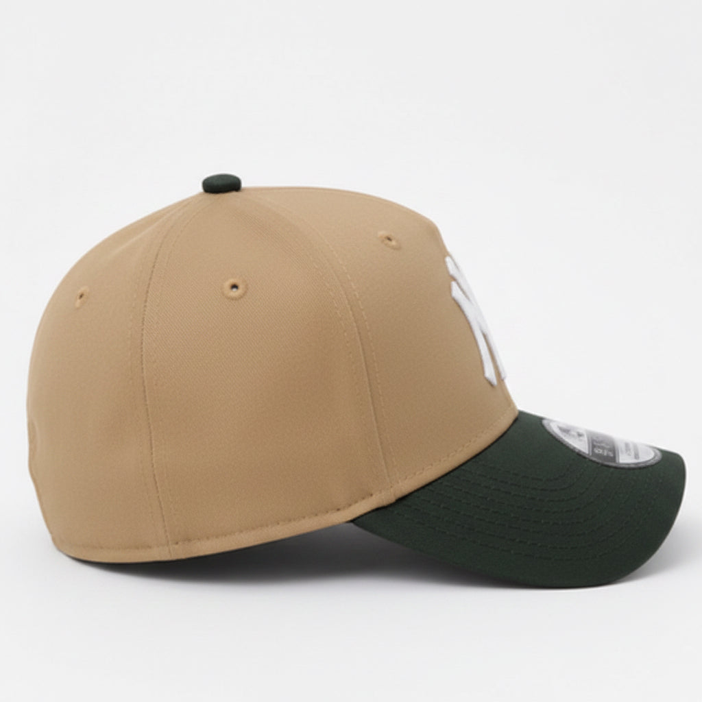 New Era Los Angeles Dodgers 2025 World Series A-Frame Snapback Hats 'Brown/Black'
