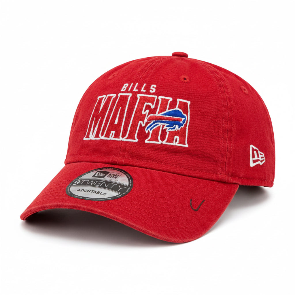 New Era Buffalo Bills A-Frame Adjustable Hats 'Red'