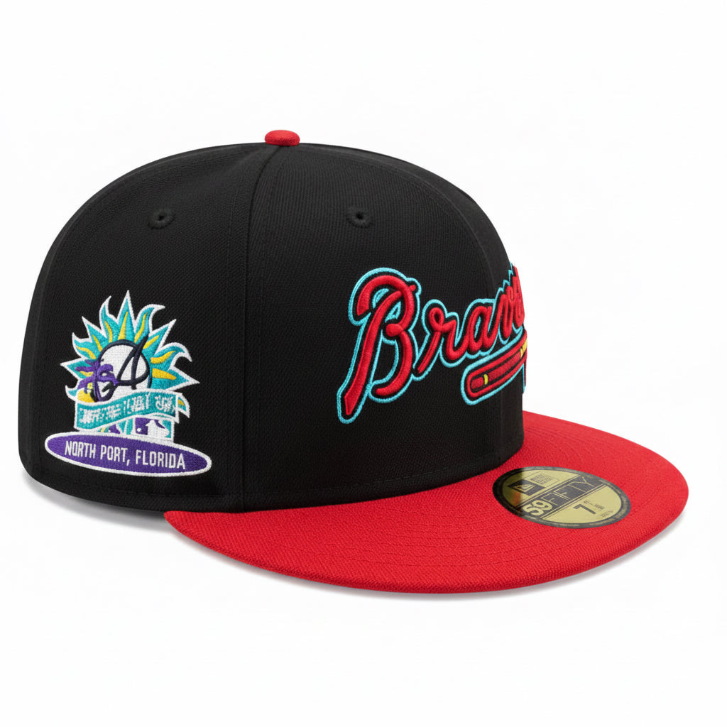 New Era Atlanta Braves Grapefruit League Fitted Hats 'Black'