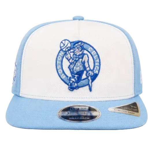 New Era Boston Celtics A-Frame Snapback Hat 'Blue/White'