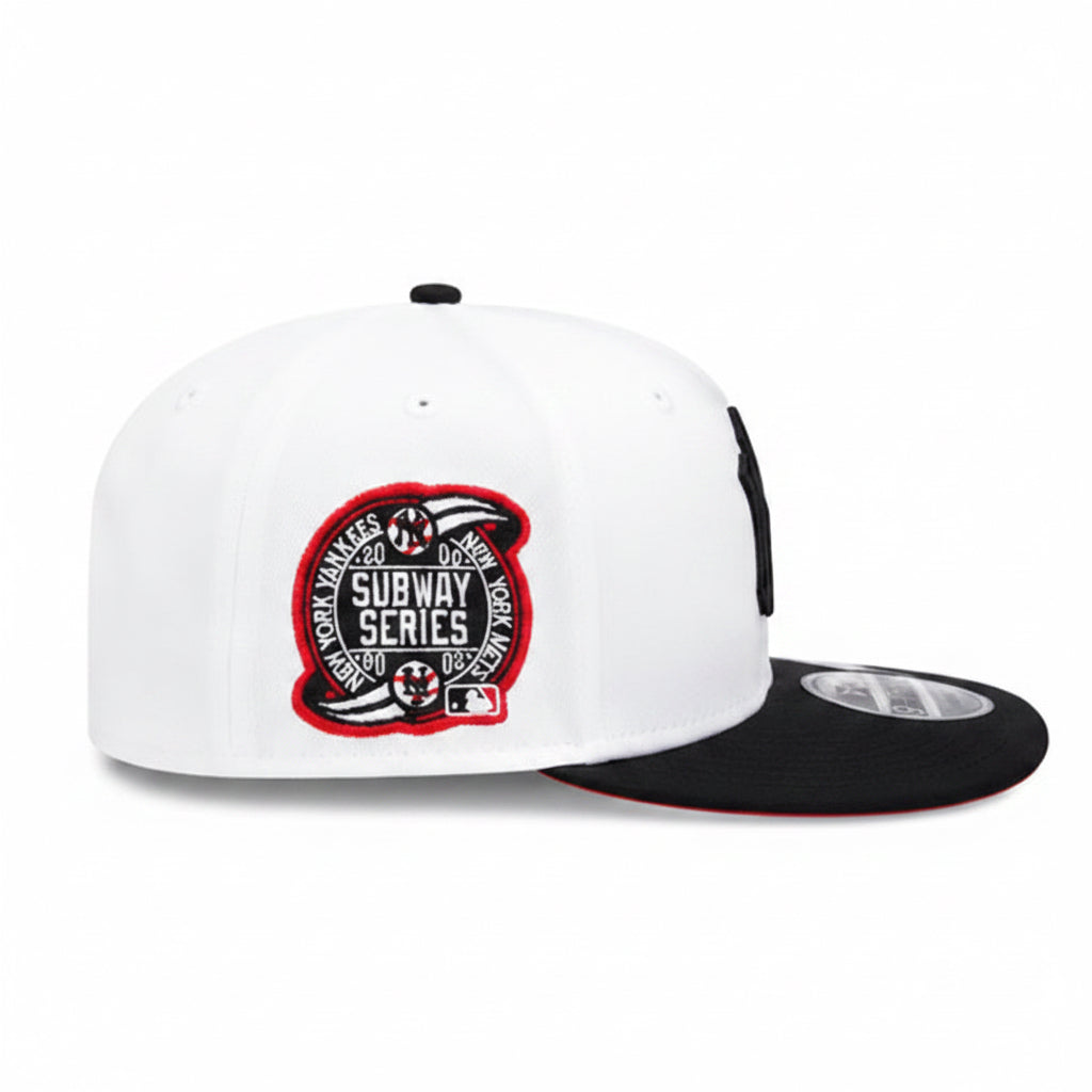 New Era New York Yankees Subway Series A-Frame Snapback Hat 'White/Black'