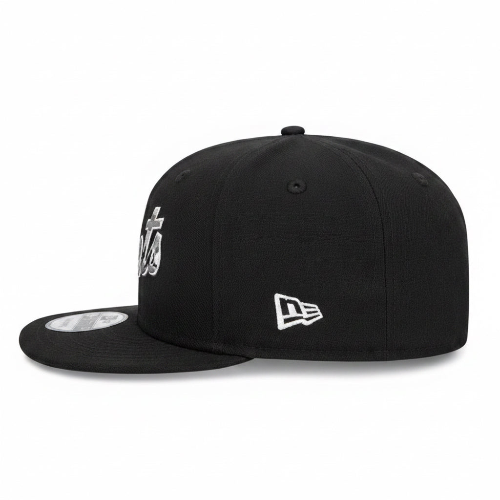 New Era New York Mets A-Frame Snapback Hat 'Black'