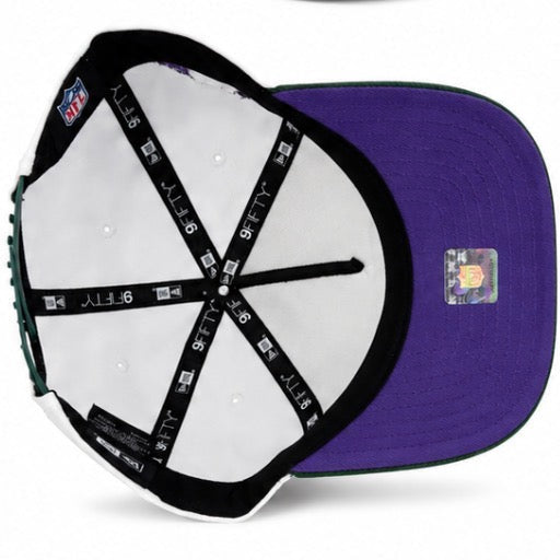 New Era Pittsburgh Steelers A-Frame Snapback Hat 'White/Green'