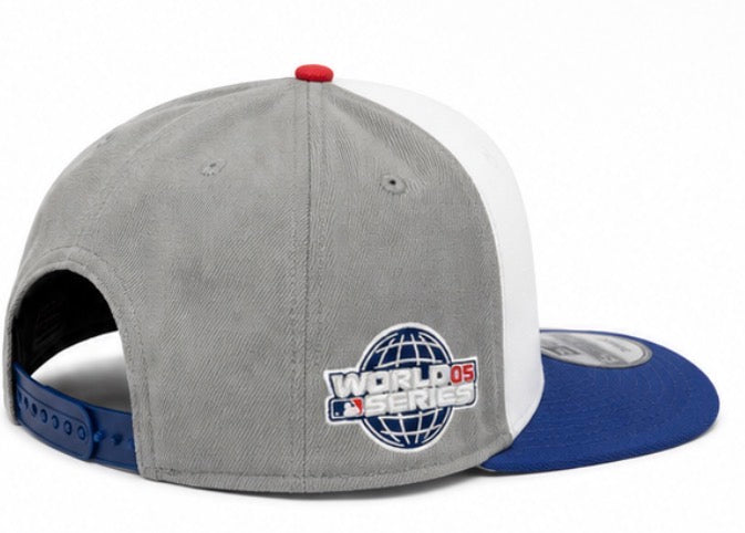 New Era Chicago White Sox A-Frame Snapback Hat 'White/Blue'