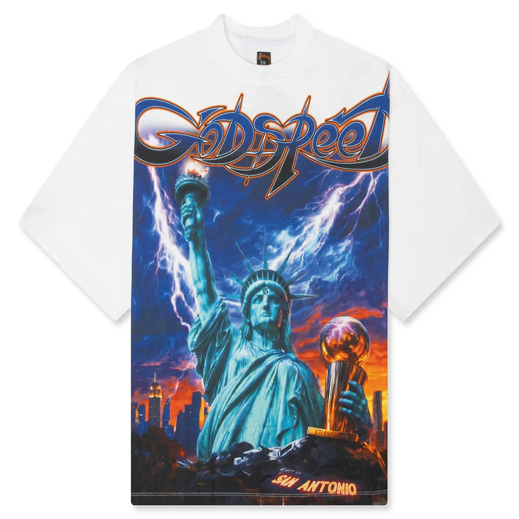 Godspeed Liberty Reigns T-Shirt 'White'