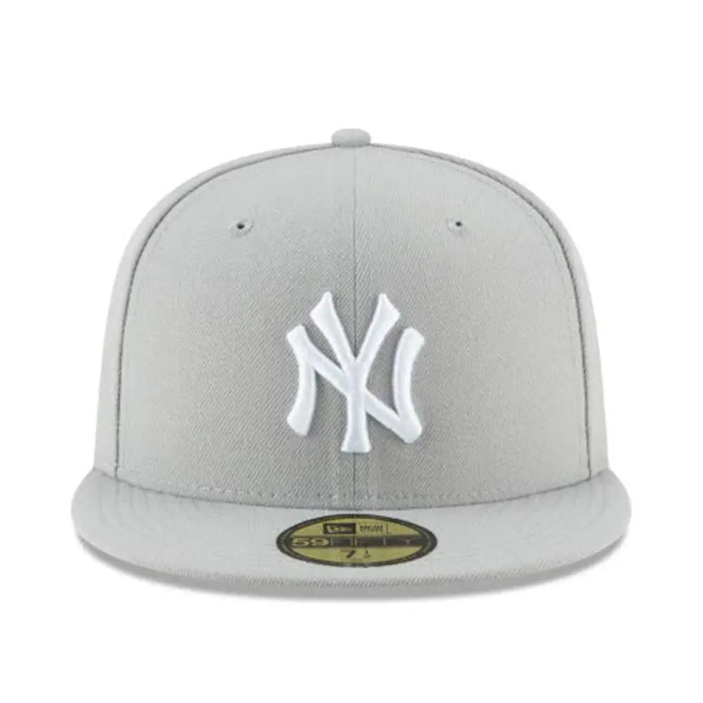 New Era Yankees 59FIFTY Fitted Cap 'Grey/White'