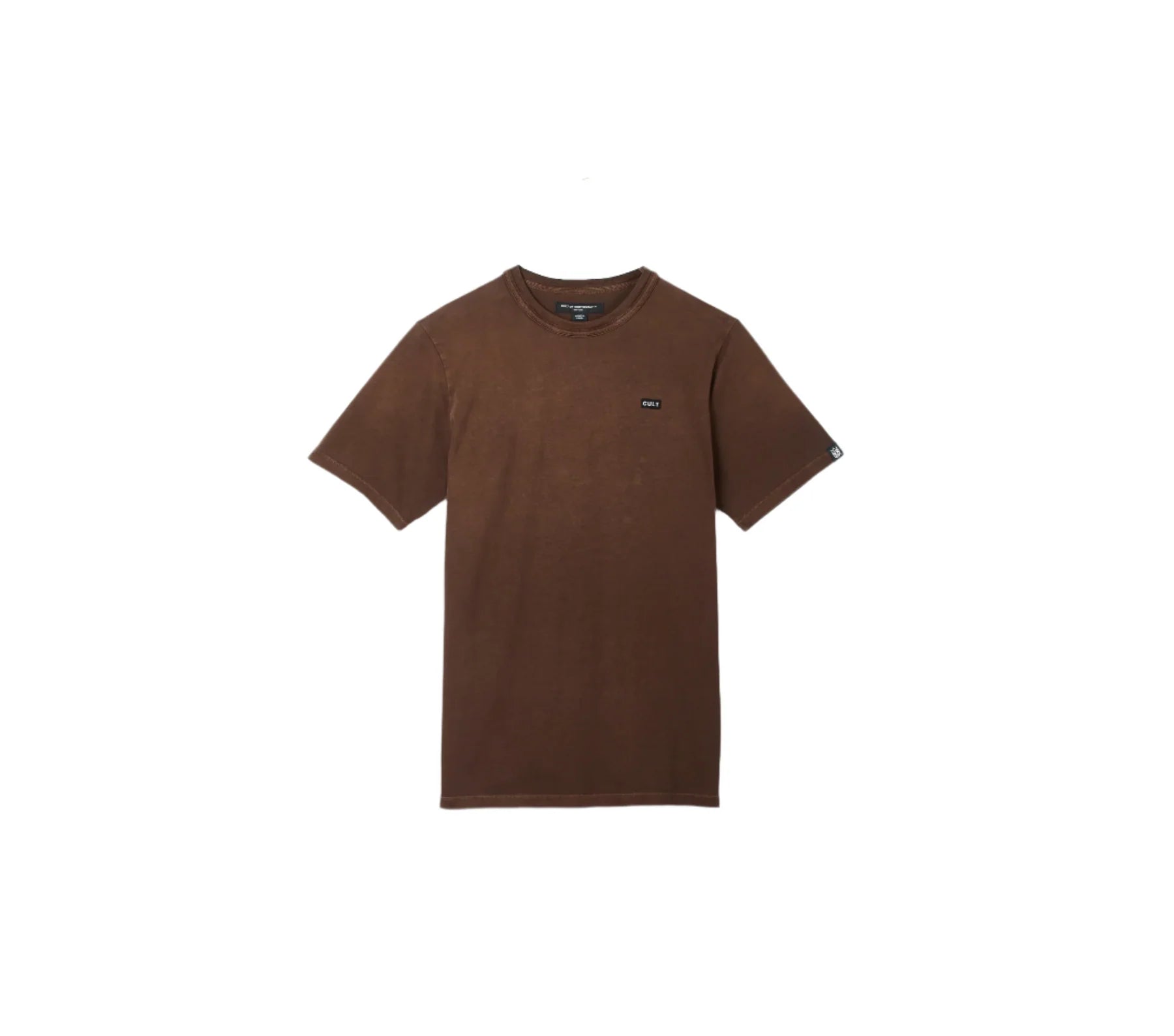 Cult Shimuchan Logo Short Sleeve Crew Neck T-Shirts 'Vintage Brown'