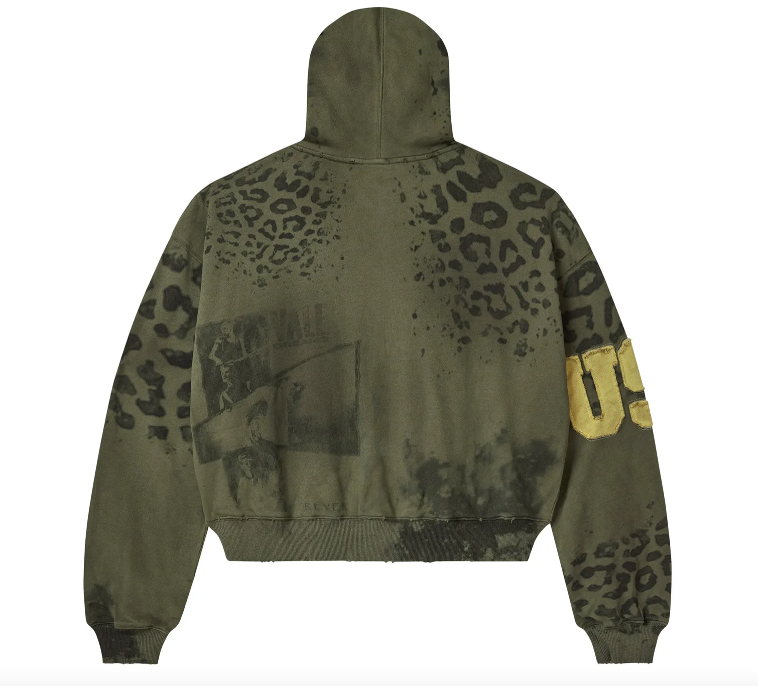 Vale Forever Safari Zip Up Hoodies 'Olive'