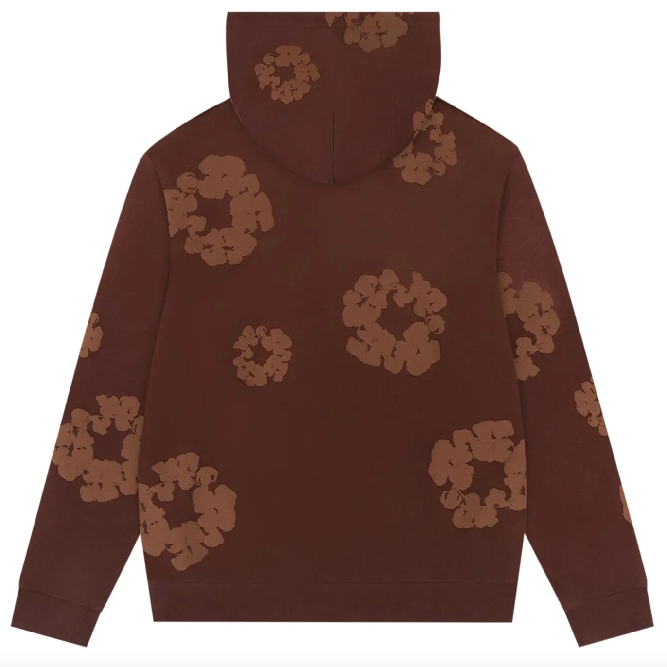 Denim Tears Mono Cotton Wreath Hoodies 'Brown'