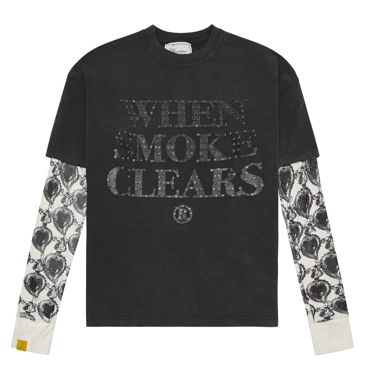 When Smoke Clears Diamond Logo Thermal T-Shirts