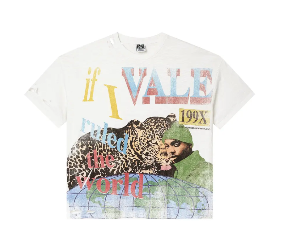 Vale Forever "Leopard" T-Shirts 'White'
