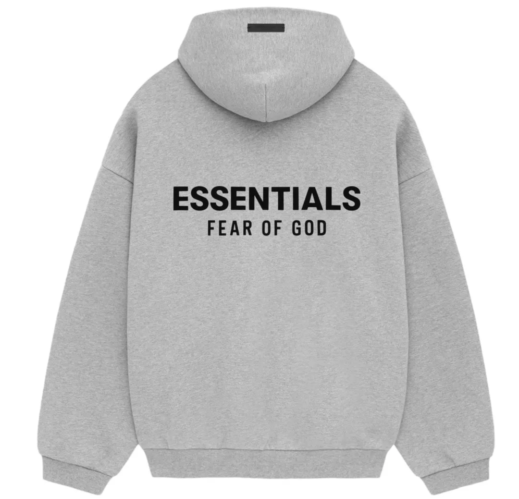 Essentials "Fear of God" Hoodies 'Light Heather Grey'
