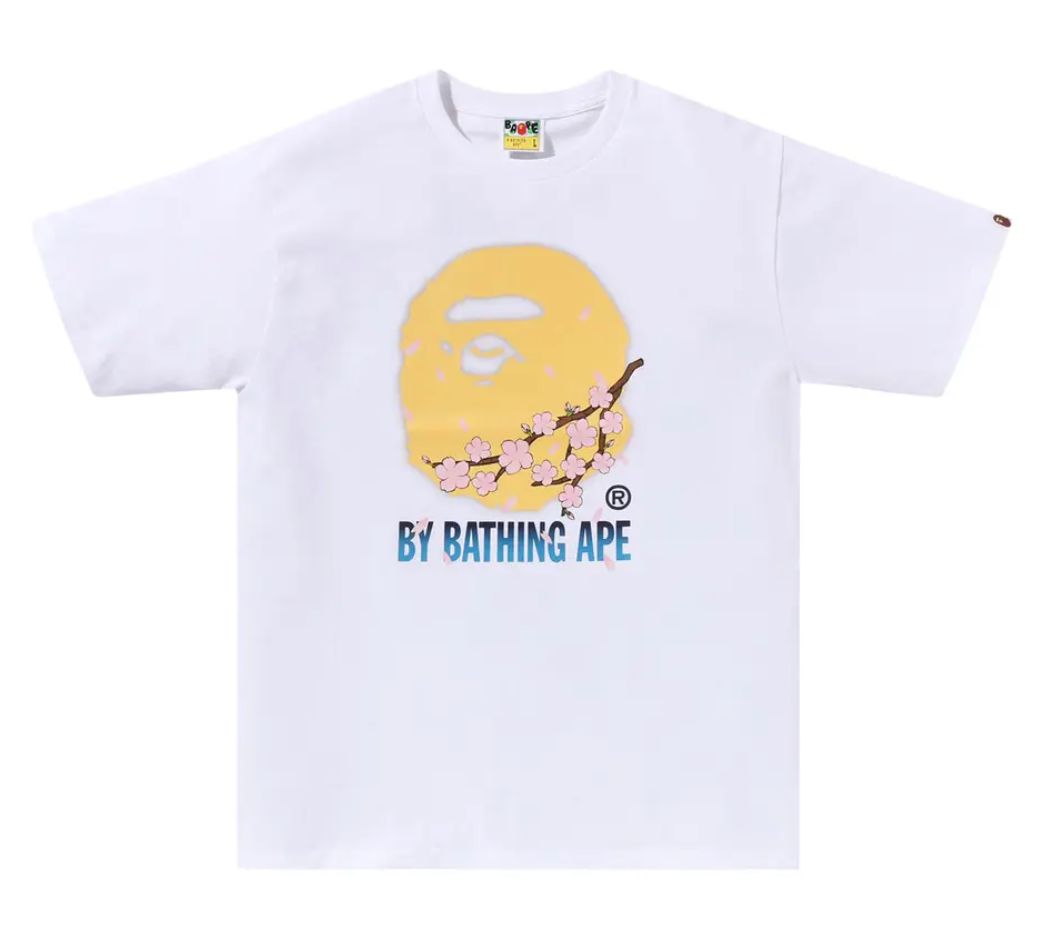 Bape Sakura T-Shirts #2 'White'