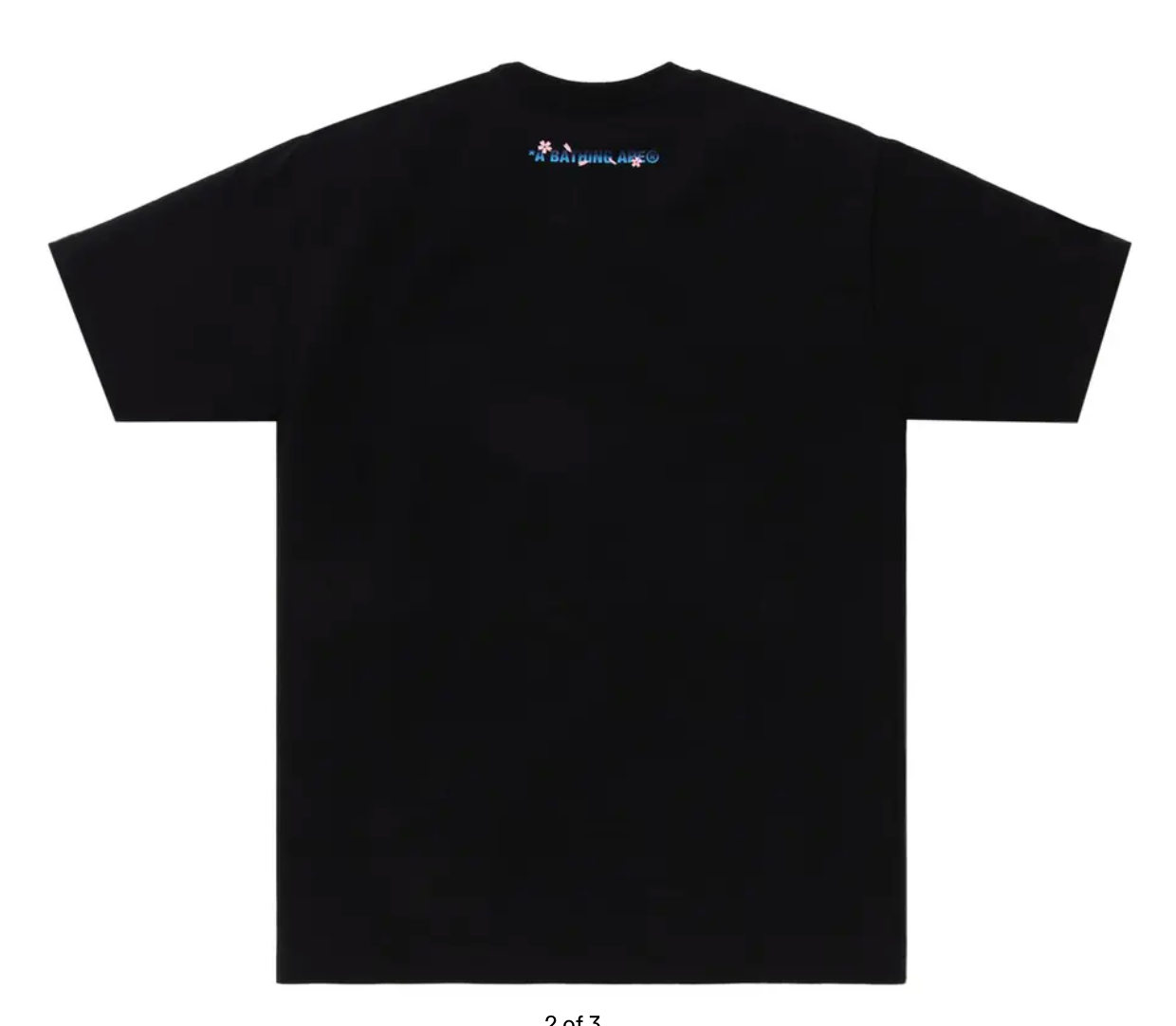 Bape Sakura Photo Ape Head T-Shirts 'Black'